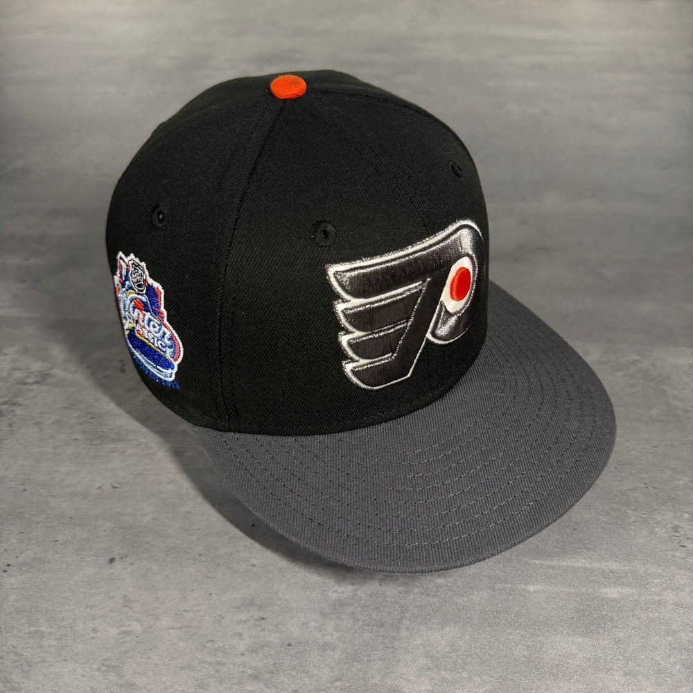 Hat Club Philadelphia Flyers New‎ Era Cap 7 1/4 Black Gray Winter Classic 2012